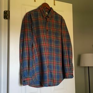 Men’s LLBean Flannel Button Down